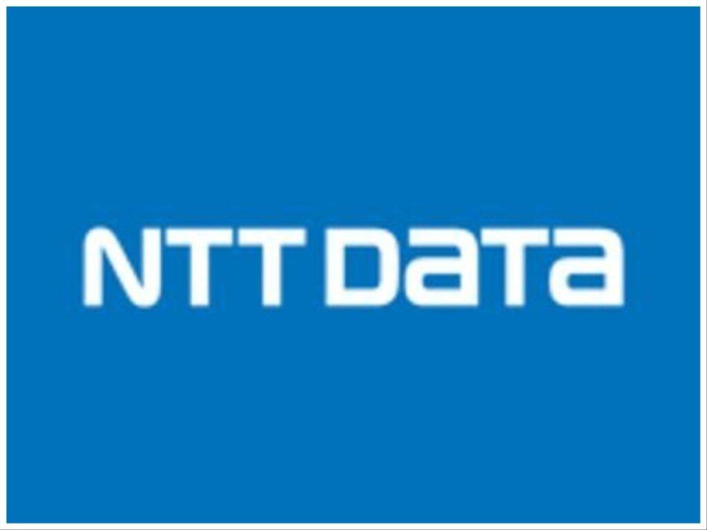 NTT data logo HypTechie